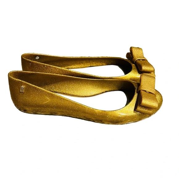 Melissa Space Love + Jason Wu Glitter Gold Size 8 - Picture 3 of 7